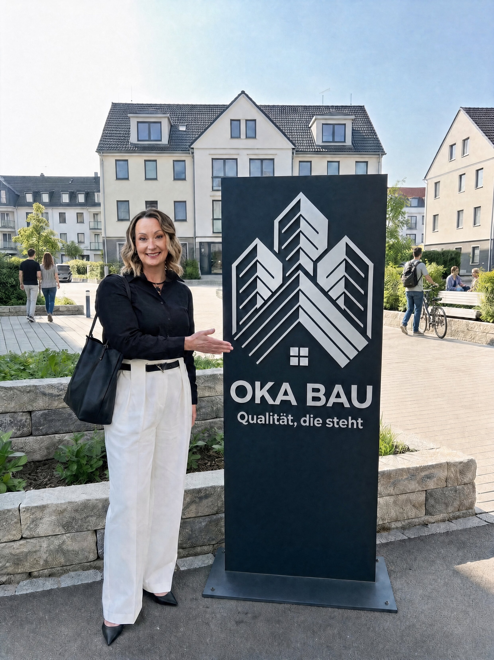 director Katharina Kling, OKA Bau in Augsburg